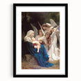 Neoclassical Religious Art Print - The Virgin with Angels by Bouguereau