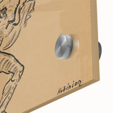 Expressionist Art: Female Figure (Wind) by Weisz-Kubínčan Print