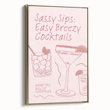 Framed canvas featuring a vintage poster art of a black landscape painting, ideal for bedroom wall decor.