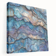 Vibrant stretched canvas artwork depicting breathtaking canyons in a landscape view, showcasing rich colors and intricate textures, perfect for home decor.