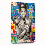 Vibrant Pop Art Wall Art – Colorful Boxing Canvas Print