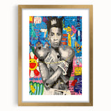 Vibrant Pop Art Wall Art – Colorful Boxing Canvas Print