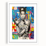 Vibrant Pop Art Wall Art – Colorful Boxing Canvas Print