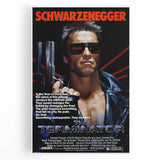 Retro Wall Art - The Terminator Movie Poster - 80s Sci-Fi Art Prints