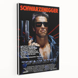 Retro Wall Art - The Terminator Movie Poster - 80s Sci-Fi Art Prints