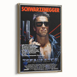 Retro Wall Art - The Terminator Movie Poster - 80s Sci-Fi Art Prints