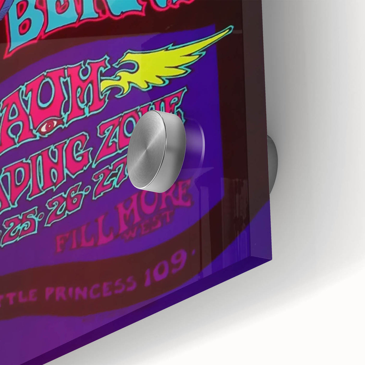 Chuck Berry Fillmore West Poster | Vintage Retro Music Art
