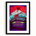 Chuck Berry Fillmore West Poster | Vintage Retro Music Art