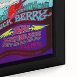 Chuck Berry Fillmore West Poster | Vintage Retro Music Art