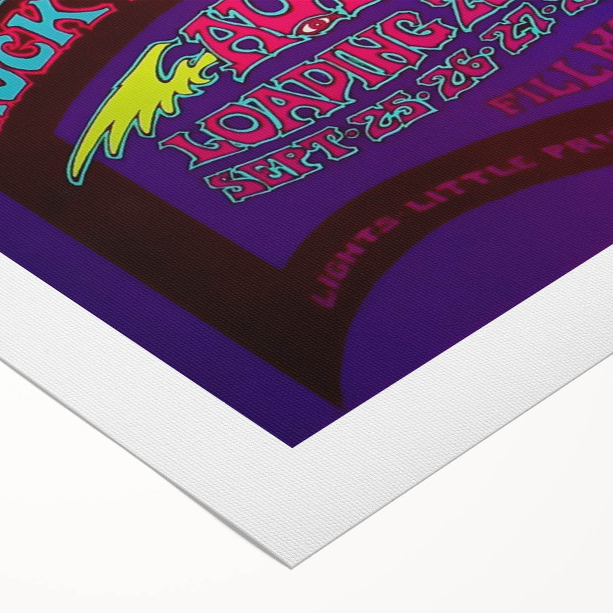 Chuck Berry Fillmore West Poster | Vintage Retro Music Art