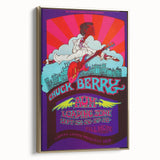 Chuck Berry Fillmore West Poster | Vintage Retro Music Art