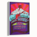 Chuck Berry Fillmore West Poster | Vintage Retro Music Art