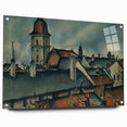 View of Košice Realism Art Print - Classical Realism Canvas Wall Decor