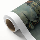 View of Košice Realism Art Print - Classical Realism Canvas Wall Decor