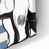 Polar Bear Wall Art – Cool Animal Print for Boys' Room Decor