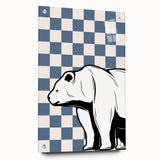 Polar Bear Wall Art – Cool Animal Print for Boys' Room Decor