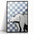 Polar Bear Wall Art – Cool Animal Print for Boys' Room Decor