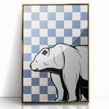 Polar Bear Wall Art – Cool Animal Print for Boys' Room Decor