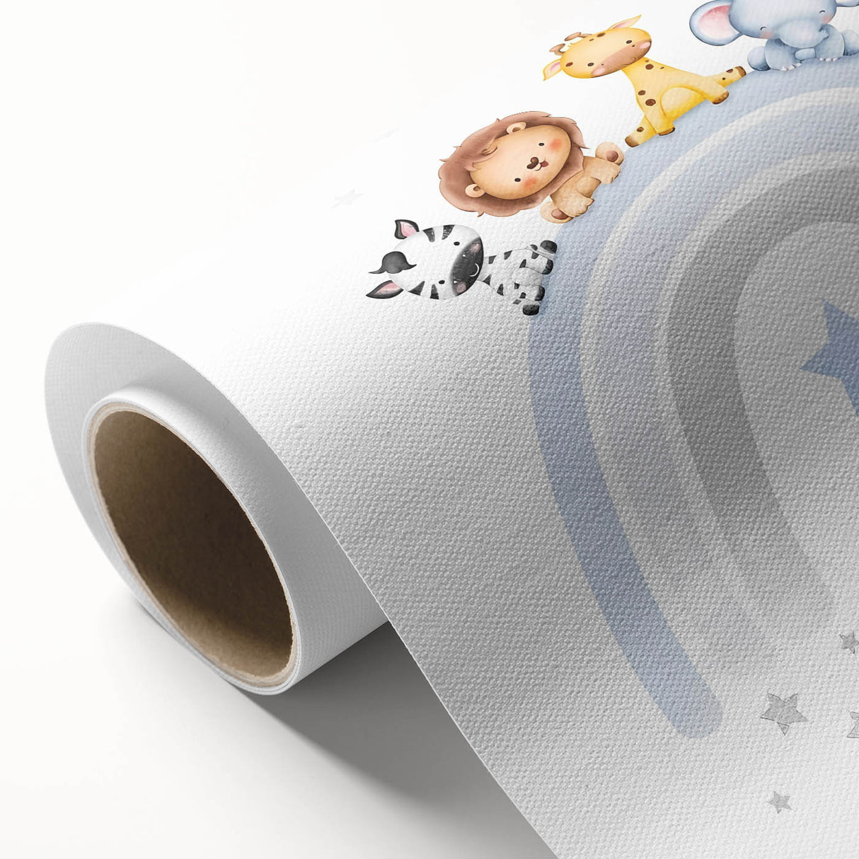 Safari Animal Nursery Wall Art - Baby Room Decor Print