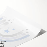 Safari Animal Nursery Wall Art - Baby Room Decor Print