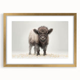 Adorable Baby Bison Wall Art - Perfect for Kids Room Decor