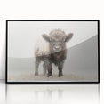 Adorable Baby Bison Wall Art - Perfect for Kids Room Decor