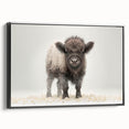 Adorable Baby Bison Wall Art - Perfect for Kids Room Decor