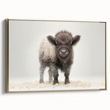 Adorable Baby Bison Wall Art - Perfect for Kids Room Decor