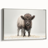 Adorable Baby Bison Wall Art - Perfect for Kids Room Decor