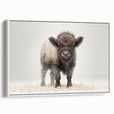Adorable Baby Bison Wall Art - Perfect for Kids Room Decor