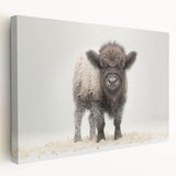 Adorable Baby Bison Wall Art - Perfect for Kids Room Decor