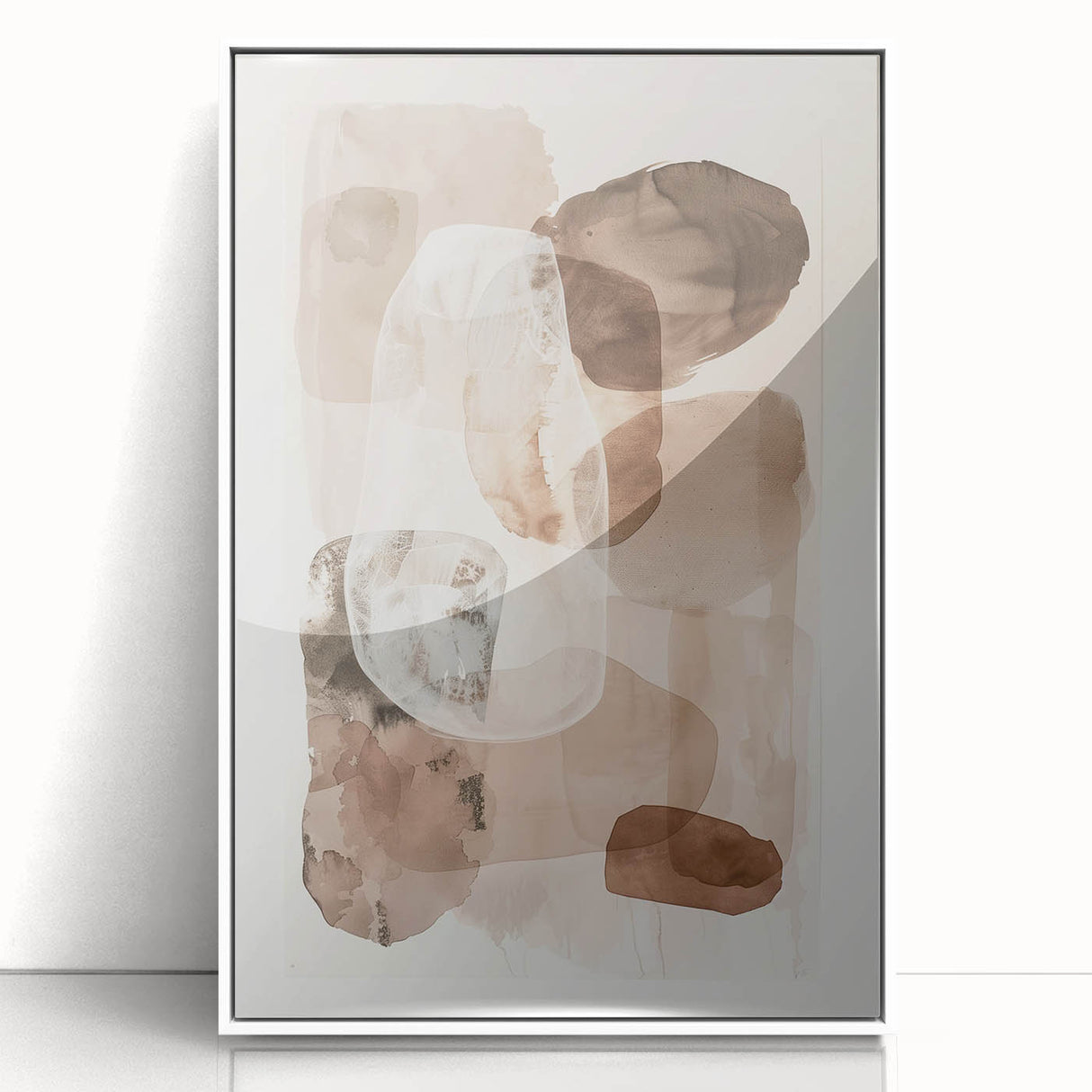 Retro Abstract Prints - Mid Century Modern Minimalist Geometric Wall Art