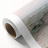 Art deco poster featuring a summer scene with pastel colors on rolled canvas, ideal for nursery wall art.