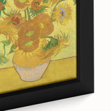 Close-up of a textured, extra-large framed canvas depicting a colorful, abstract design, ideal for living room decor.