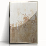 Framed abstract wall art showcasing dynamic silver strokes on a textured background, ideal for modern decor, enhancing any living space with elegance.
