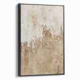 Framed canvas wall art showcasing abstract strokes in black and white, highlighting dynamic textures and fluid shapes, ideal for modern home decor.