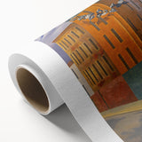 Modern Wall Art: Urban Surrealism - Bold Architectural Abstract Print