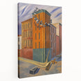 Modern Wall Art: Urban Surrealism - Bold Architectural Abstract Print