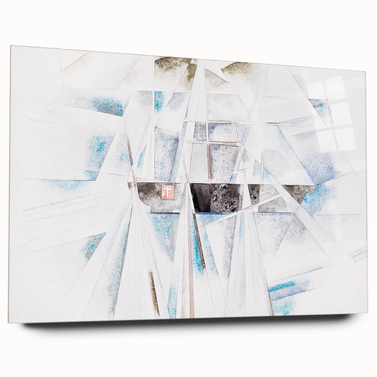 Modern Wall Art - Bold Minimalist Shapes | Abstract Art Print for Contemporary Decor