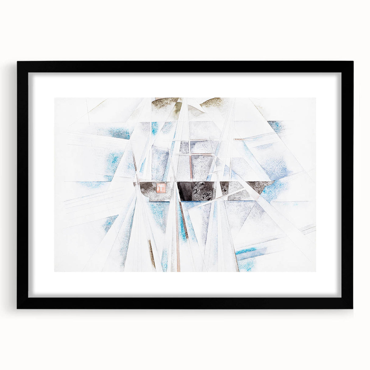 Modern Wall Art - Bold Minimalist Shapes | Abstract Art Print for Contemporary Decor