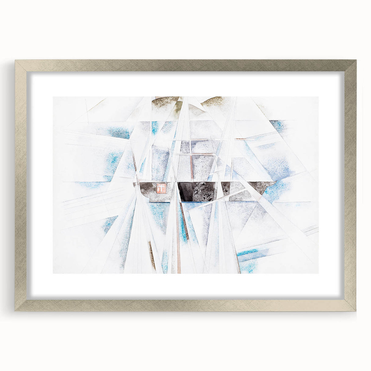 Modern Wall Art - Bold Minimalist Shapes | Abstract Art Print for Contemporary Decor