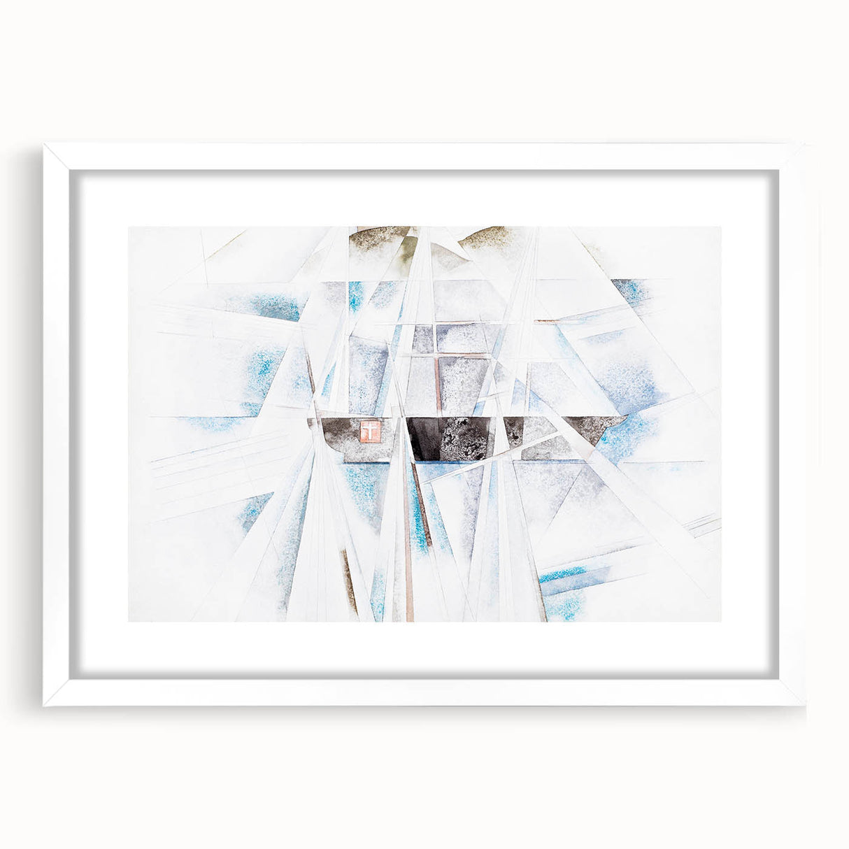 Modern Wall Art - Bold Minimalist Shapes | Abstract Art Print for Contemporary Decor