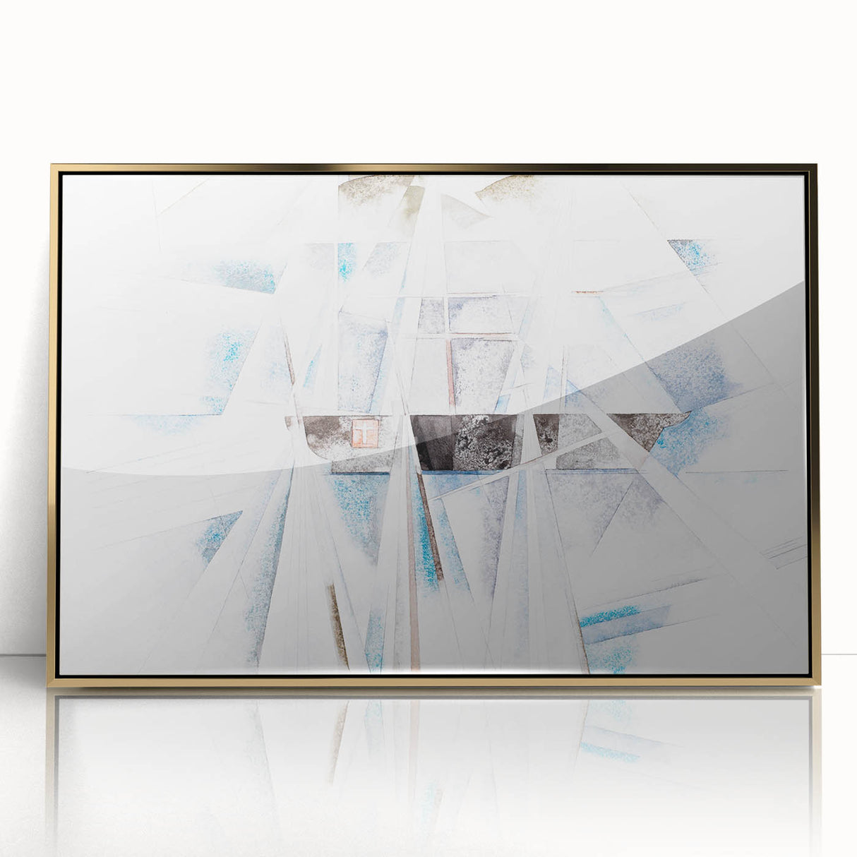 Modern Wall Art - Bold Minimalist Shapes | Abstract Art Print for Contemporary Decor
