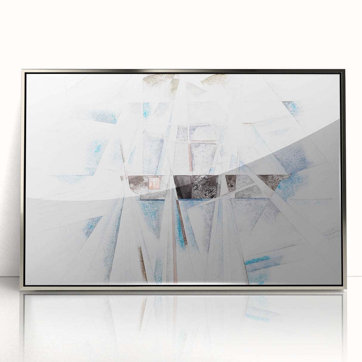 Modern Wall Art - Bold Minimalist Shapes | Abstract Art Print for Contemporary Decor