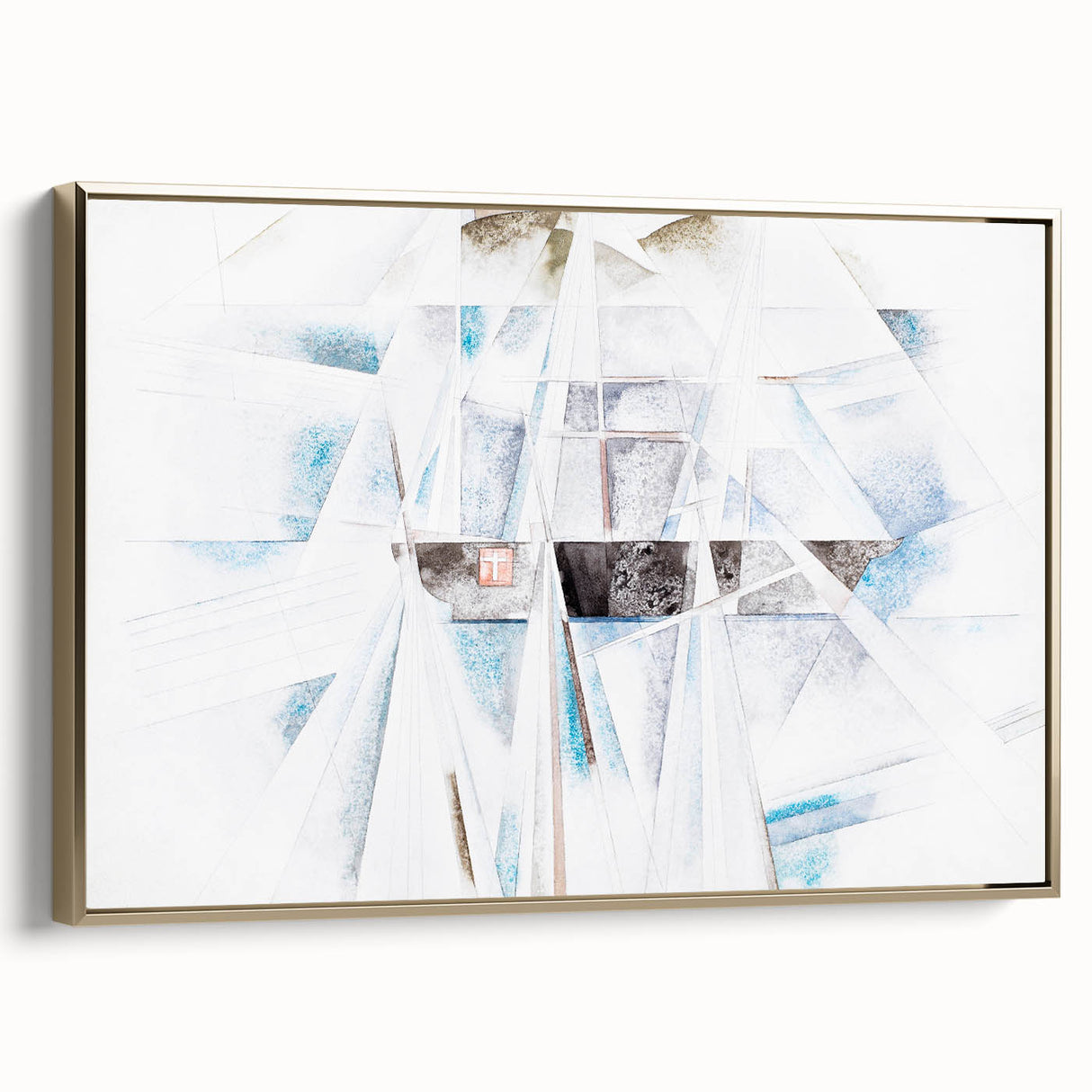 Modern Wall Art - Bold Minimalist Shapes | Abstract Art Print for Contemporary Decor