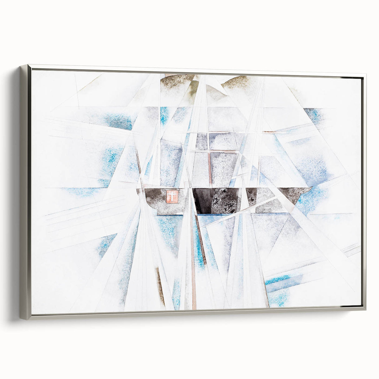 Modern Wall Art - Bold Minimalist Shapes | Abstract Art Print for Contemporary Decor