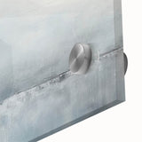 Close-up of abstract strokes wall art design on acrylic glass, showcasing vibrant colors and fluid patterns, perfect for modern decor enthusiasts.