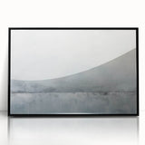 Framed acrylic wall art featuring abstract strokes in black and white, showcasing modern design elements that enhance contemporary home decor. Ideal for stylish interiors.