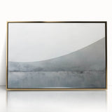 Framed abstract wall art featuring dynamic gold and black strokes on a crisp white background, perfect for modern home decor. Ideal for living rooms or galleries.