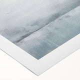 Abstract wall art featuring colorful strokes in vibrant hues of blue, orange, and yellow on rolled canvas, ideal for modern home decor, enhancing artistic spaces.